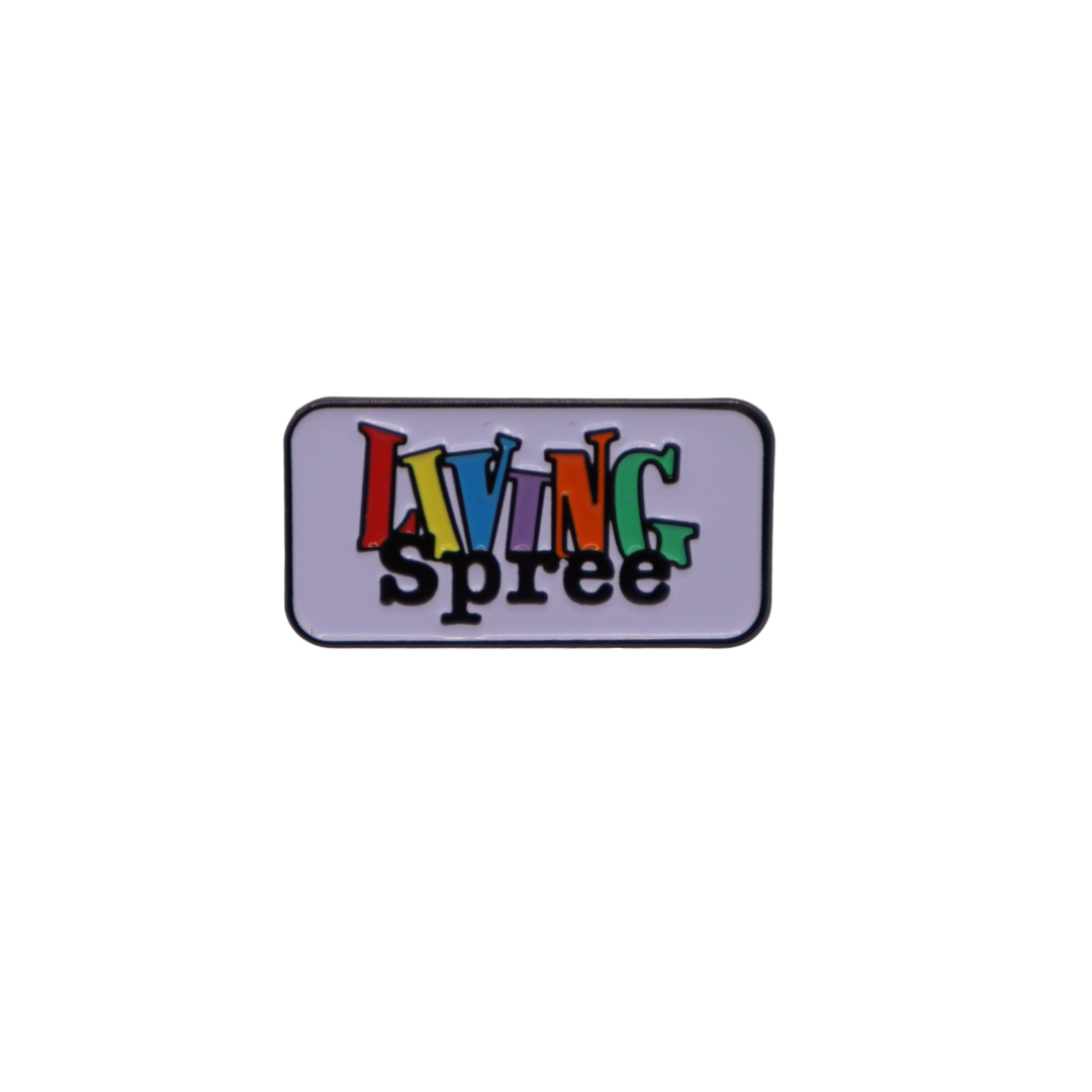 Living Spree Pin