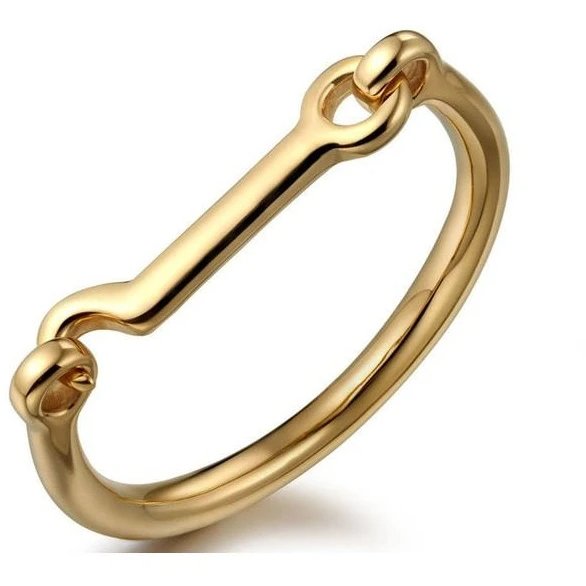 Horsebit Bracelet: Gold - The Village Retail