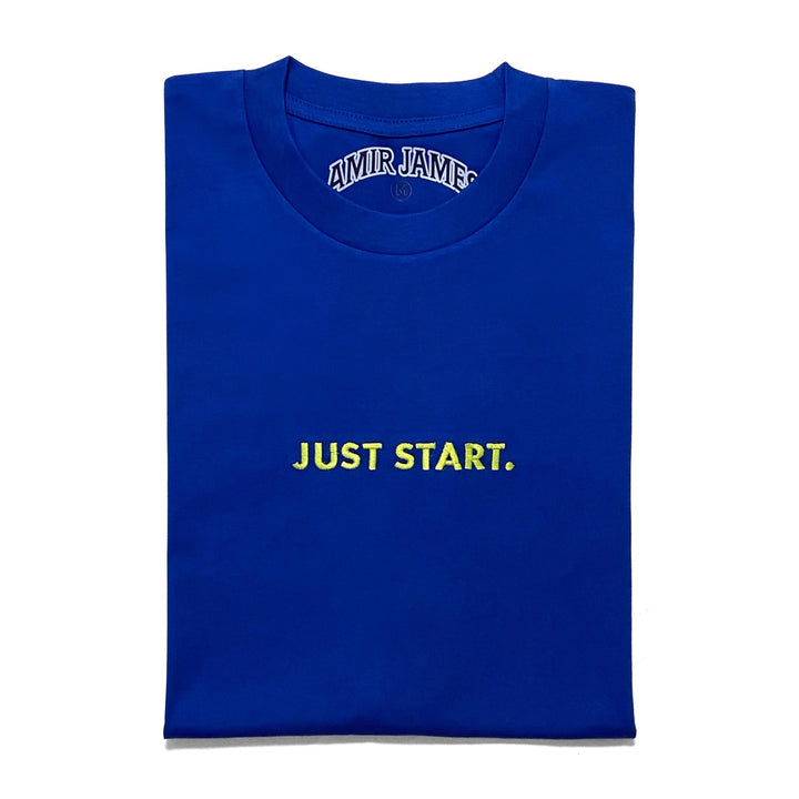 Short Sleeve Just Start Tee - The Village Retail