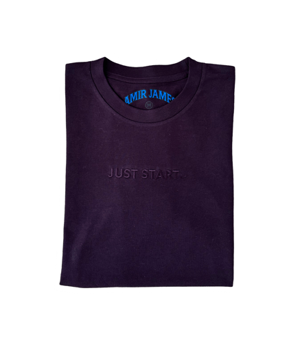Short Sleeve Just Start Tee - The Village Retail
