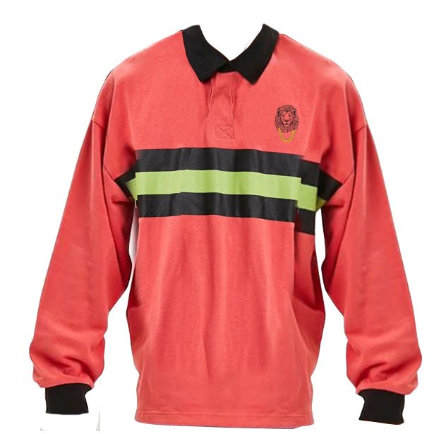 Tri Color Long Sleeve Rugby - The Village Retail