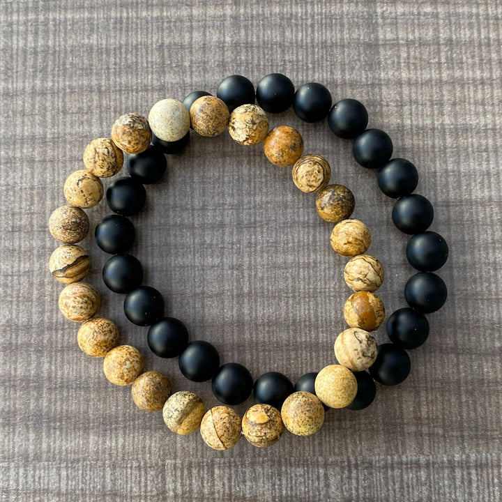 Natural Stone Bracelets (10 mm) - The Village Retail