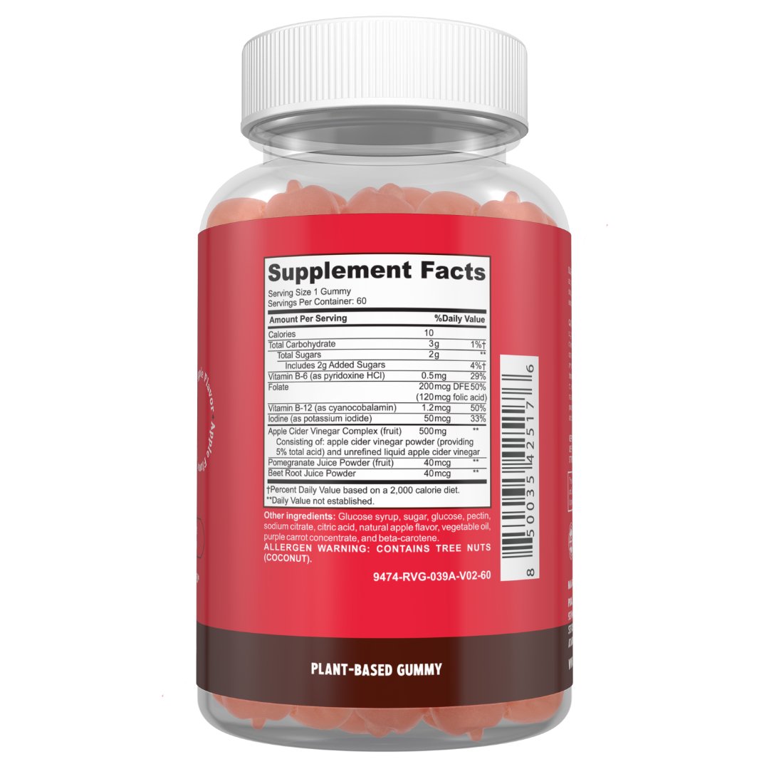 "THE MOTHA" - APPLE CIDER VINEGAR PLANT BASED GUMMIES - The Village Retail