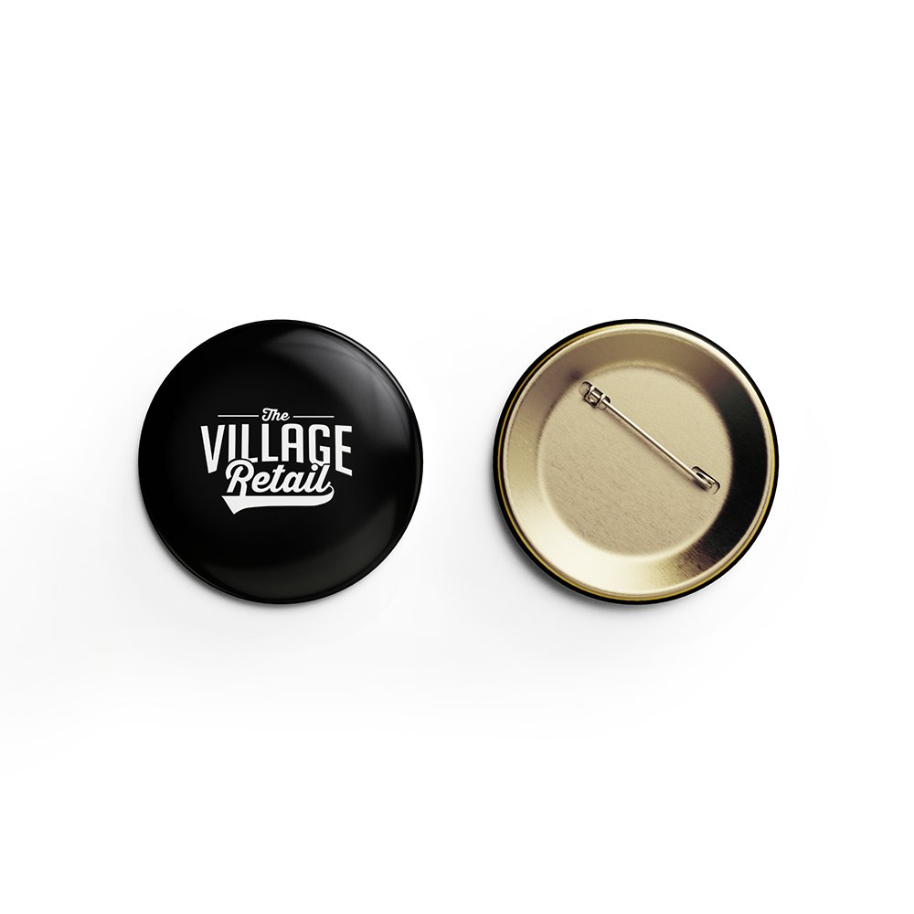 Village Retail Button - The Village Retail