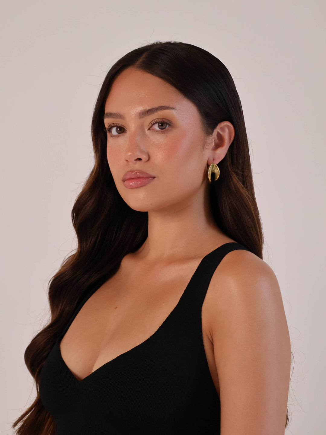 Fold Hoop Earrings
