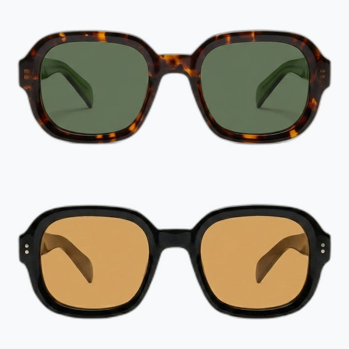 Boulevard - Vintage Square Sunglasses for Women & Men