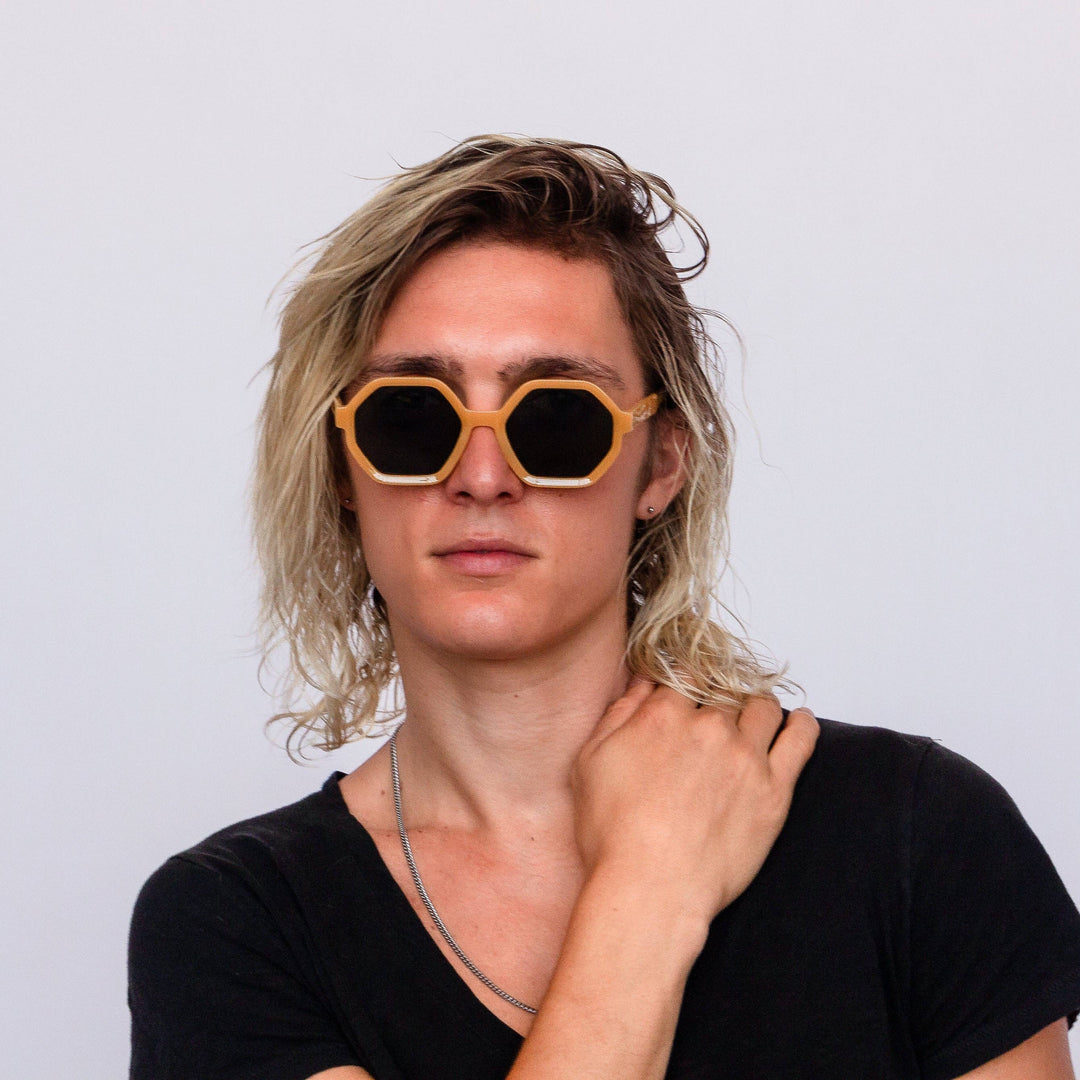 The Hex - Modern Polarized Hexagon Sunglasses