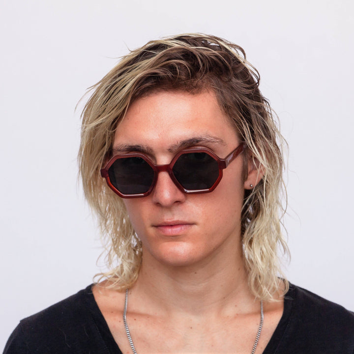 The Hex - Modern Polarized Hexagon Sunglasses