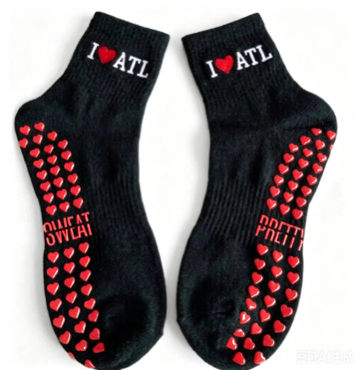 I Love ATL Grip Socks