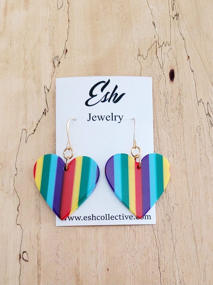 Medium Acetate Earrings