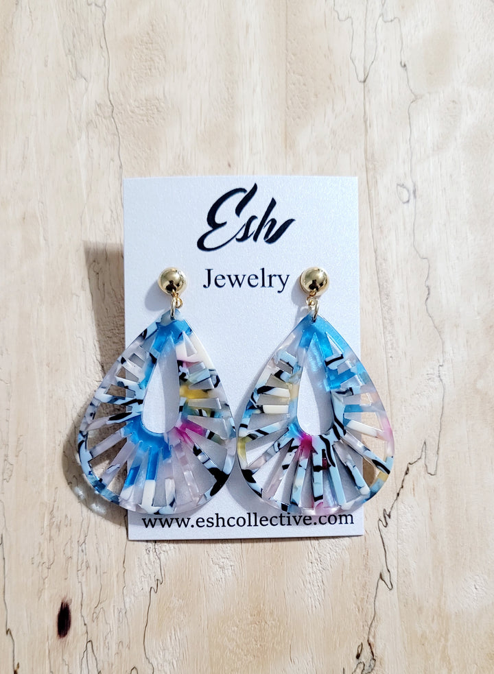 Medium Acetate Earrings