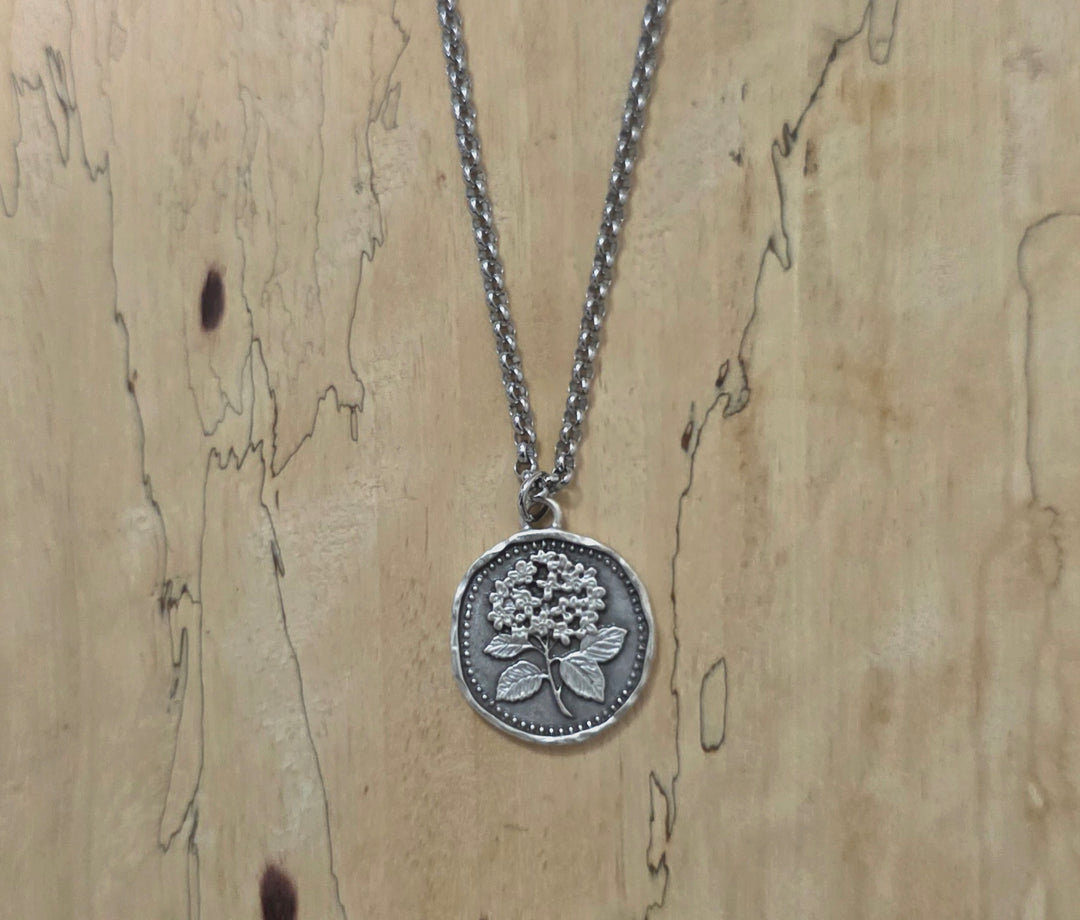 Silver Floral Necklaces