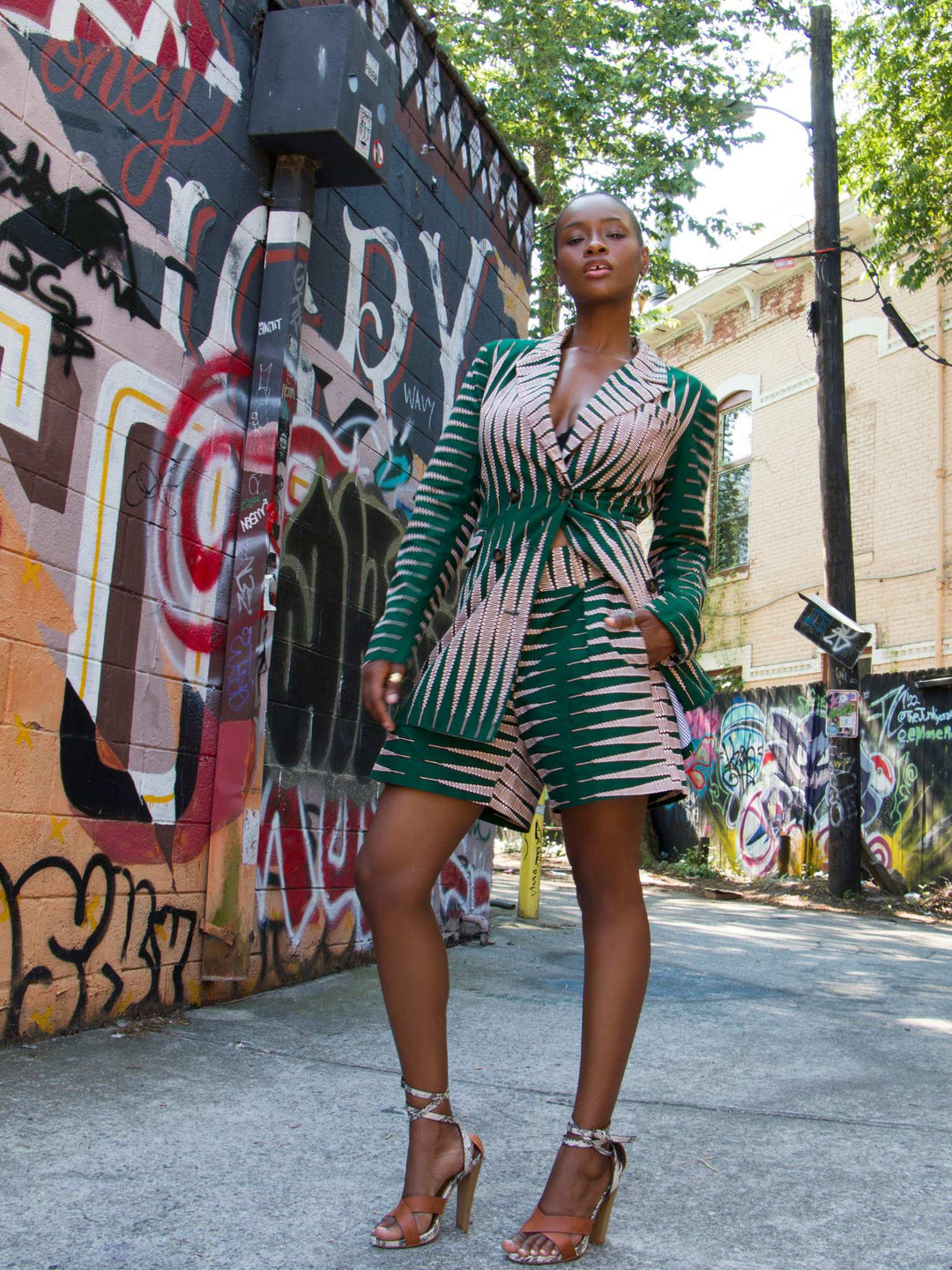 Parker Blazer Short Set