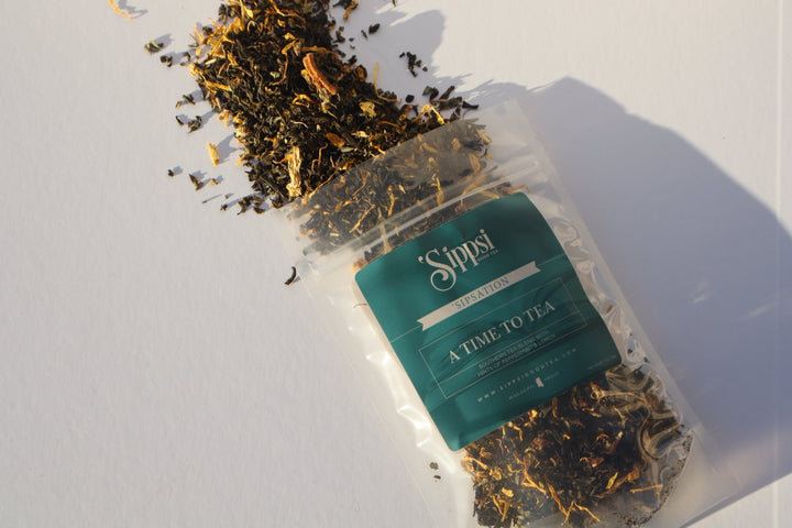 A Time to Tea Peppermint Green Tea - The Village Retail