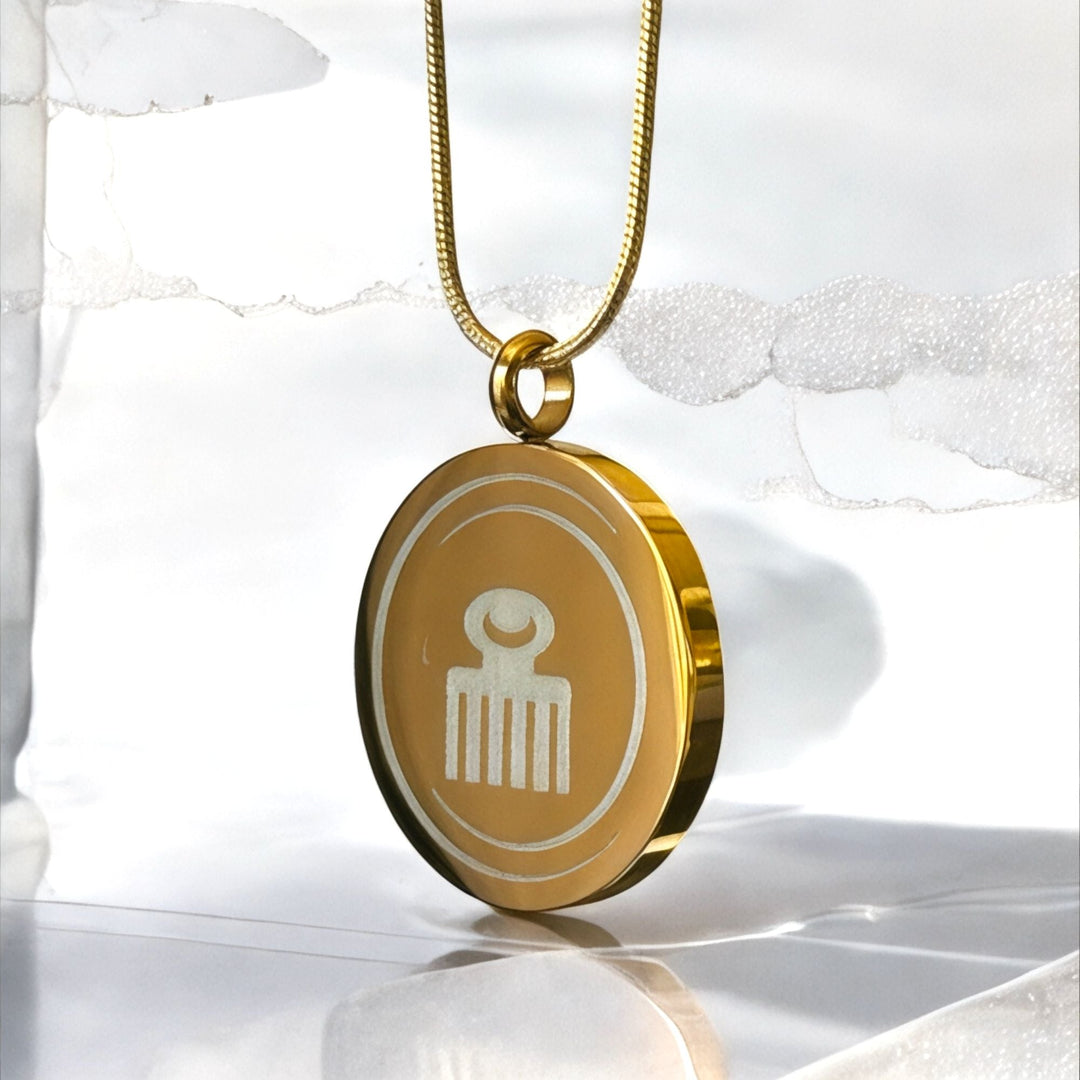 Adinkra Sacred Circle Necklace - The Village Retail