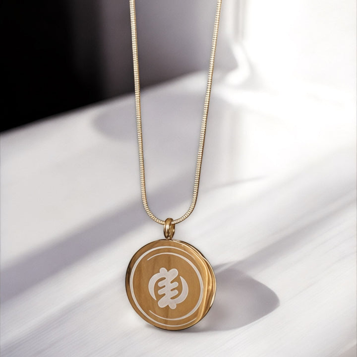 Adinkra Sacred Circle Necklace - The Village Retail