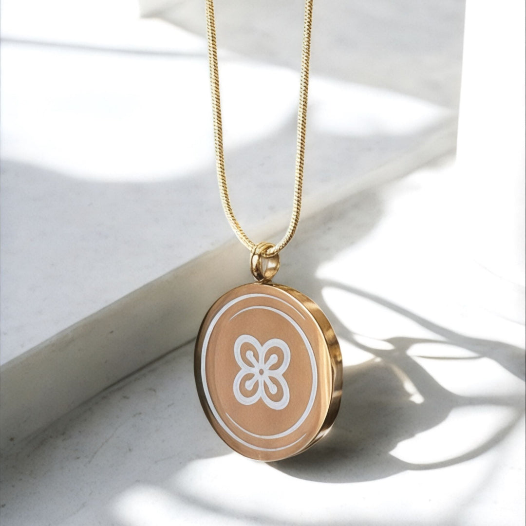 Adinkra Sacred Circle Necklace - The Village Retail