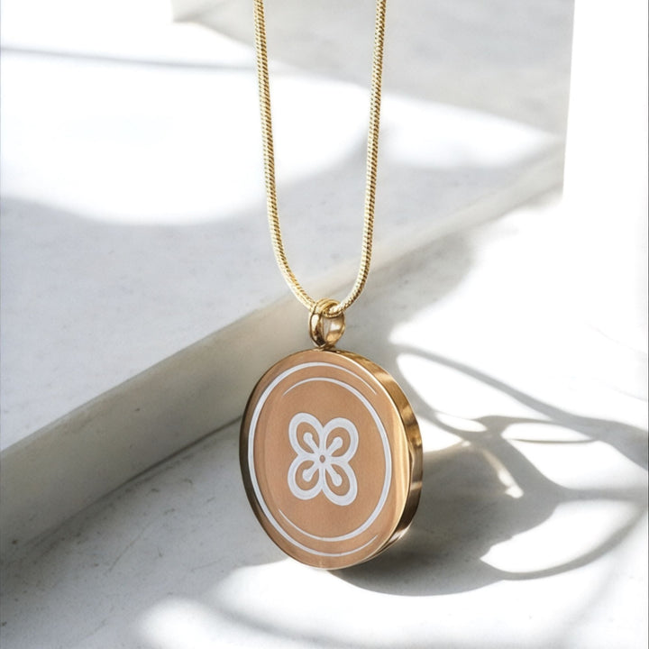 Adinkra Sacred Circle Necklace - The Village Retail