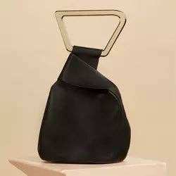 "ANANYA" Women's Vegan Leather Satchel: BROWN - The Village Retail