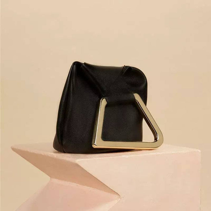 "ANANYA" Women's Vegan Leather Satchel: BROWN - The Village Retail