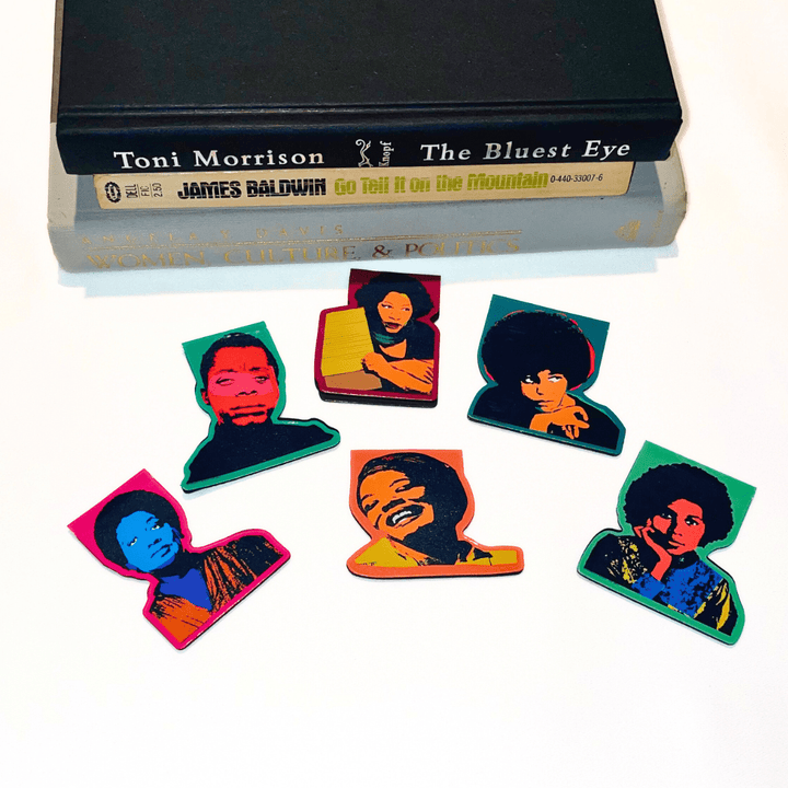 Angela Davis Magnetic | Page Marker Bookmarks - The Village Retail