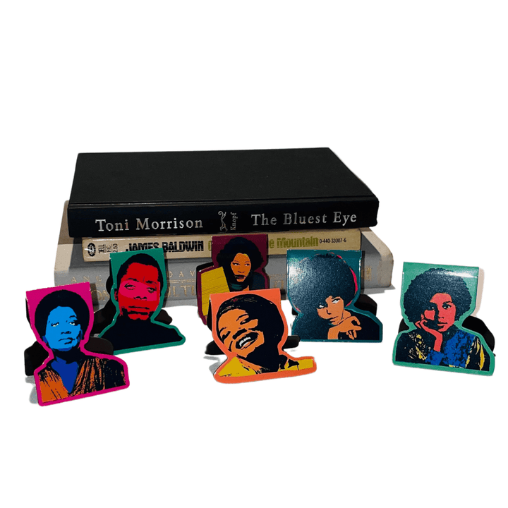 Angela Davis Magnetic | Page Marker Bookmarks - The Village Retail