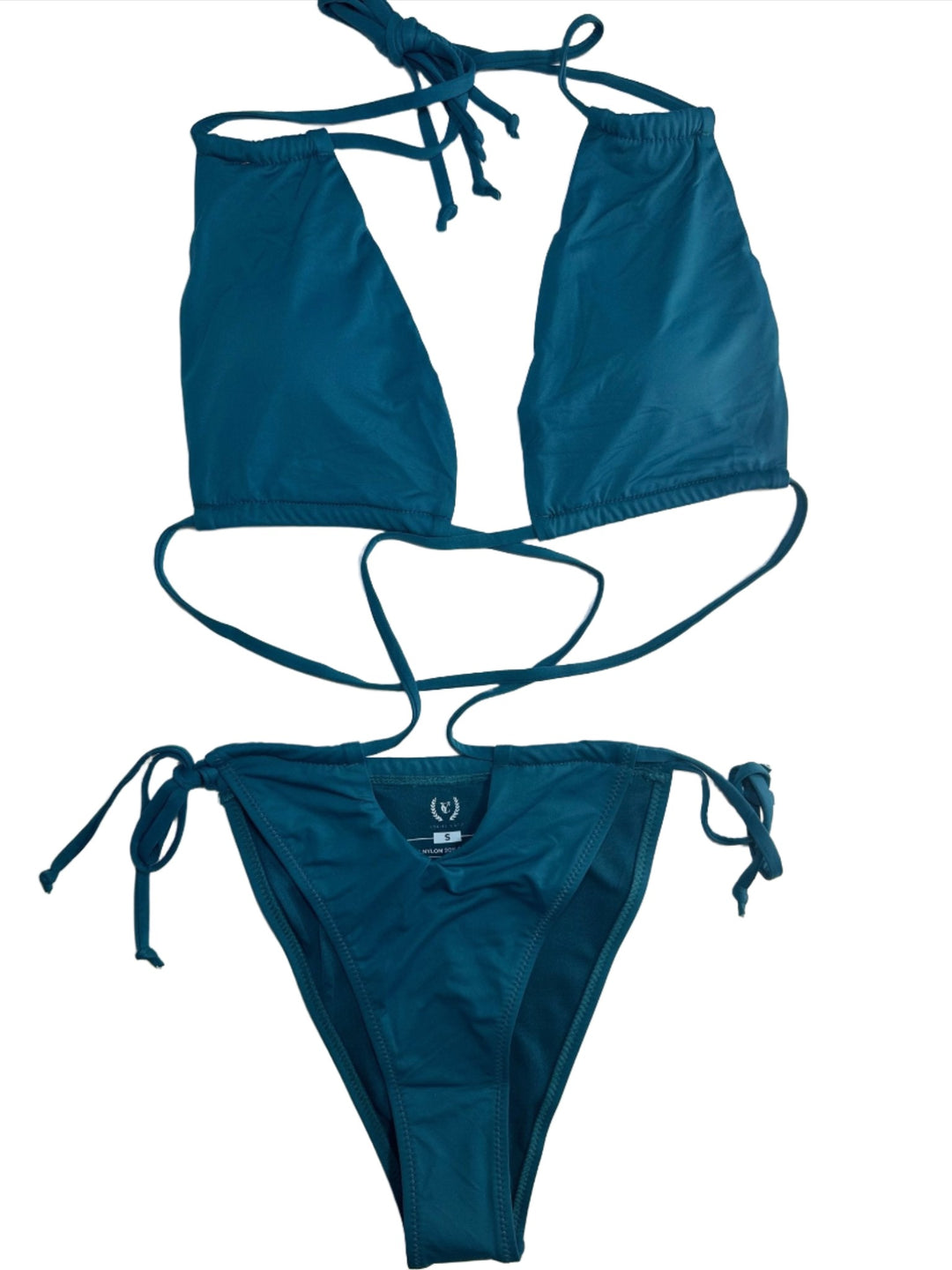 "Aquaholic" Mono-kini Swimwear - The Village Retail