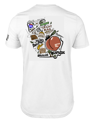 ATL Short Sleeve T-Shirt (Embroidered) - The Village Retail