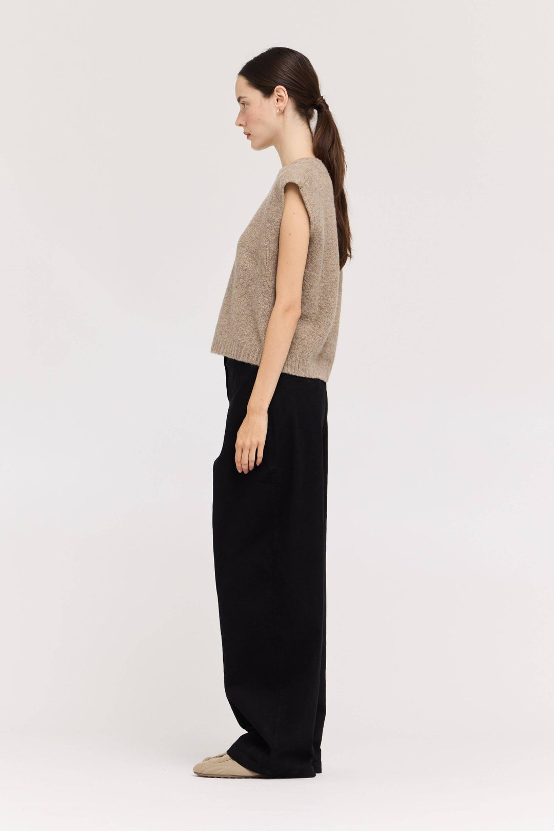 Basic Knit Vest - The Village Retail