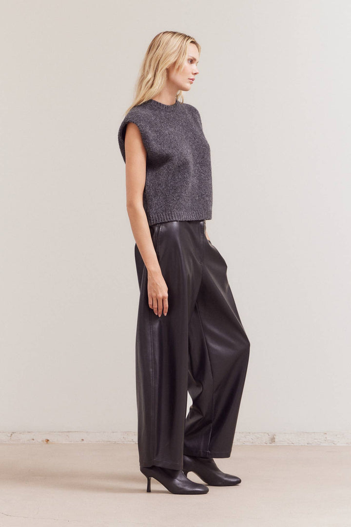 Basic Knit Vest - The Village Retail