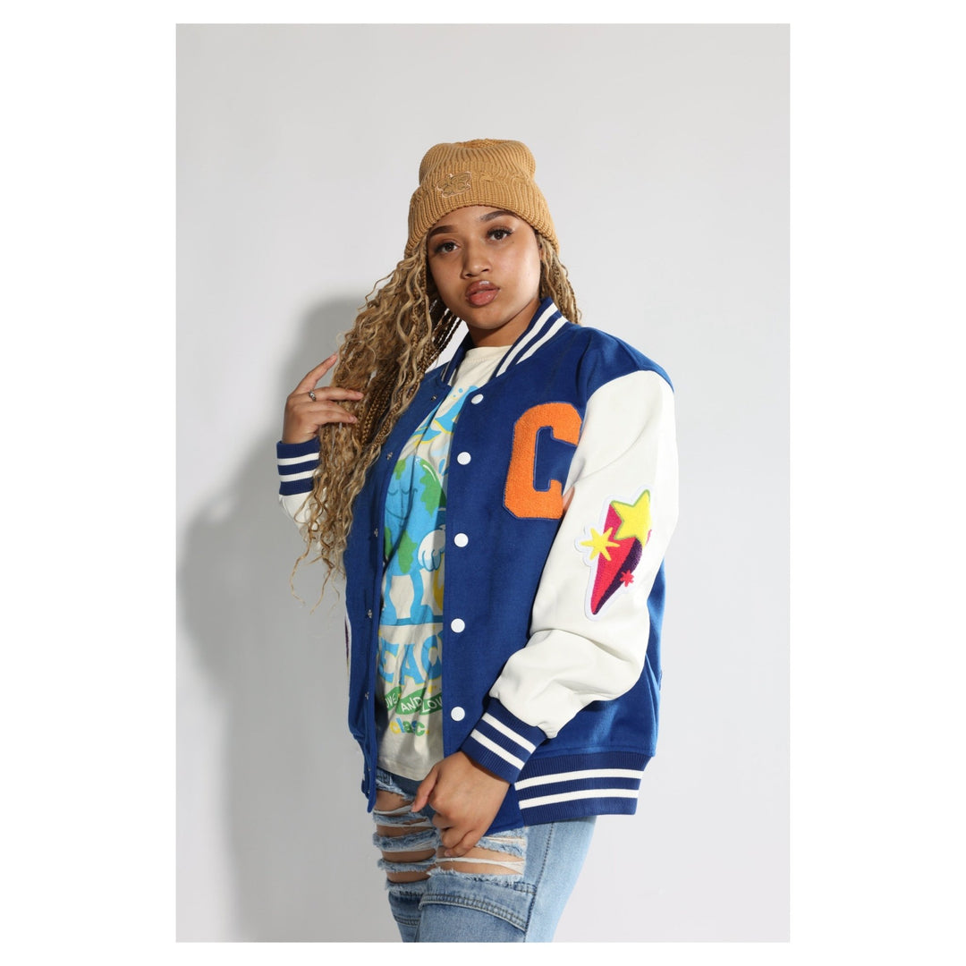 Be Light Varsity Jacket - The Village Retail