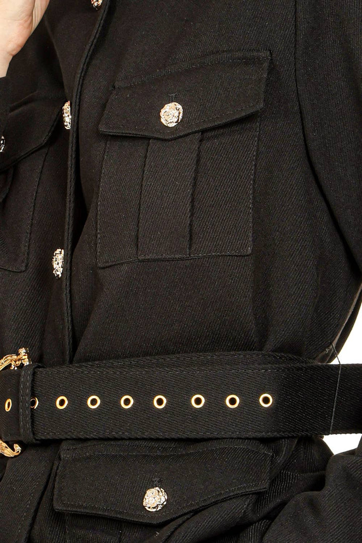 Belted Utility Jacket & Straight Wide Pants - The Village Retail