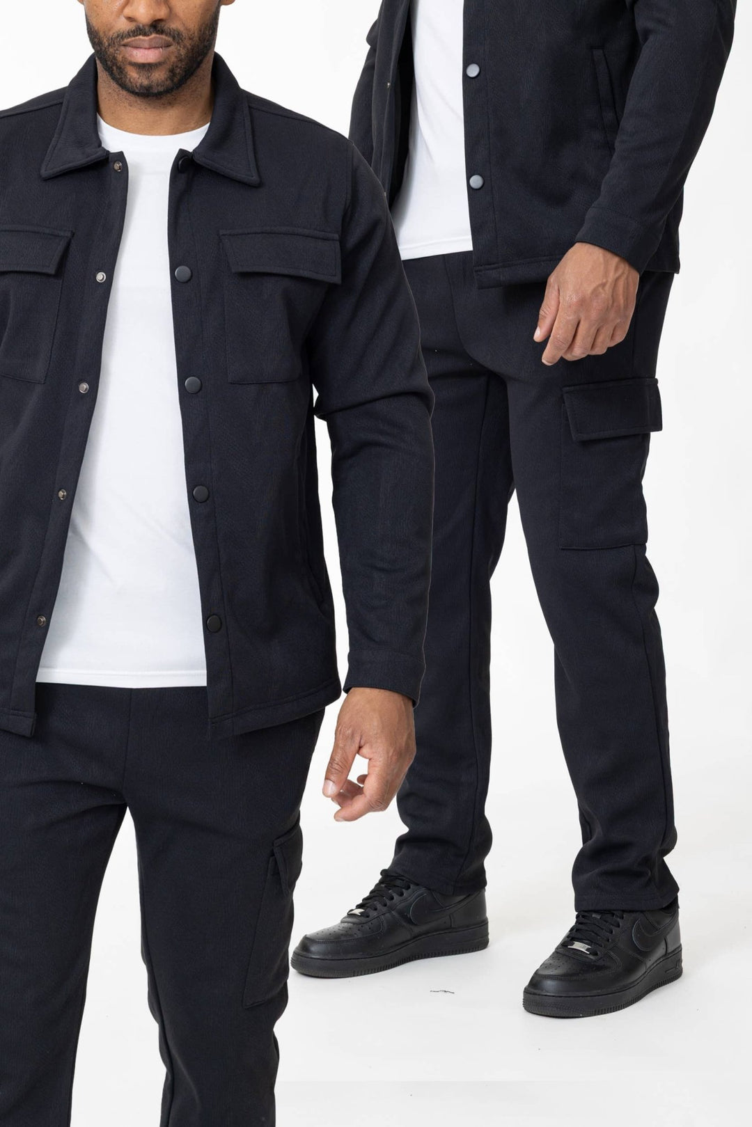 Black button up jacket - The Village Retail