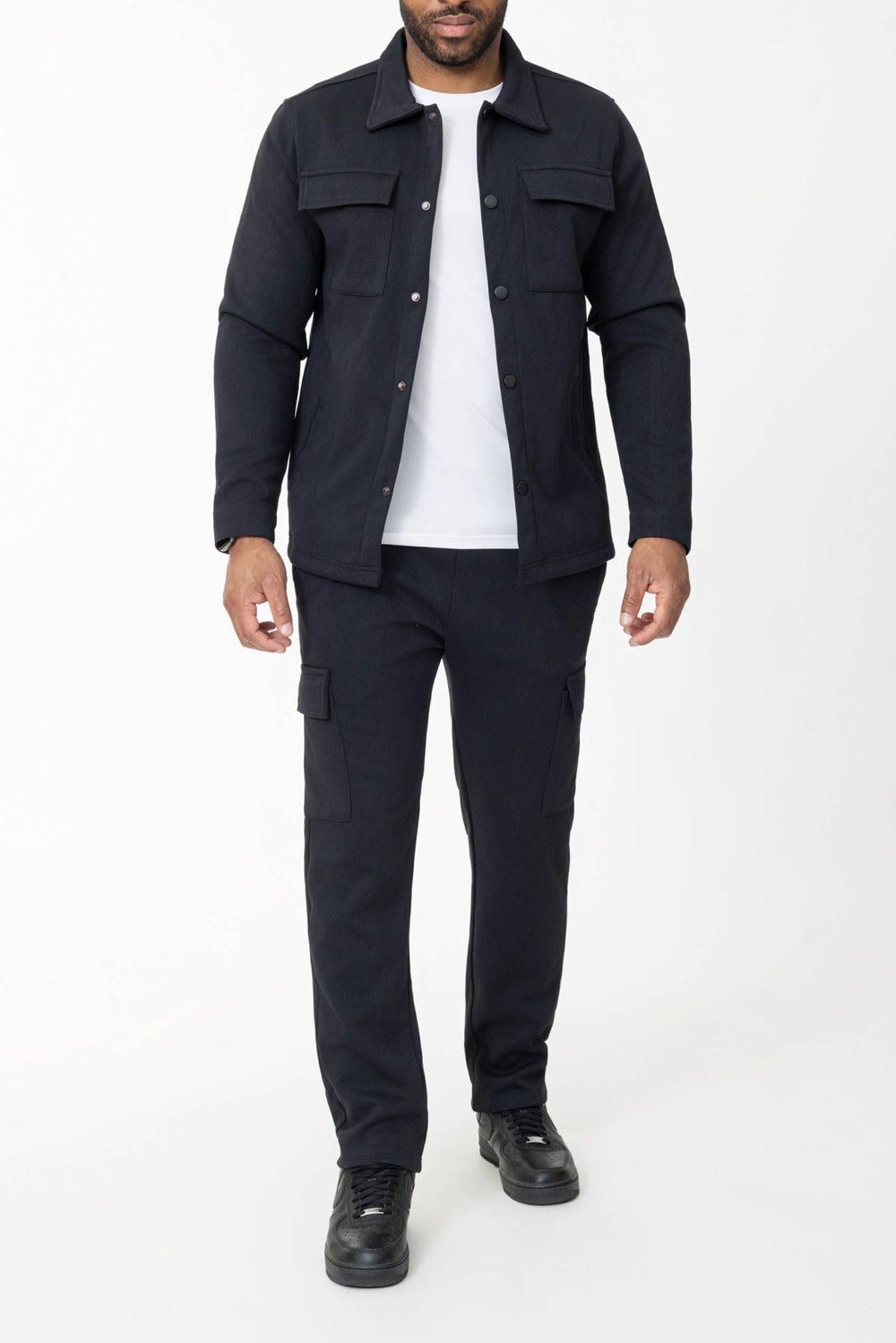 Black button up jacket - The Village Retail