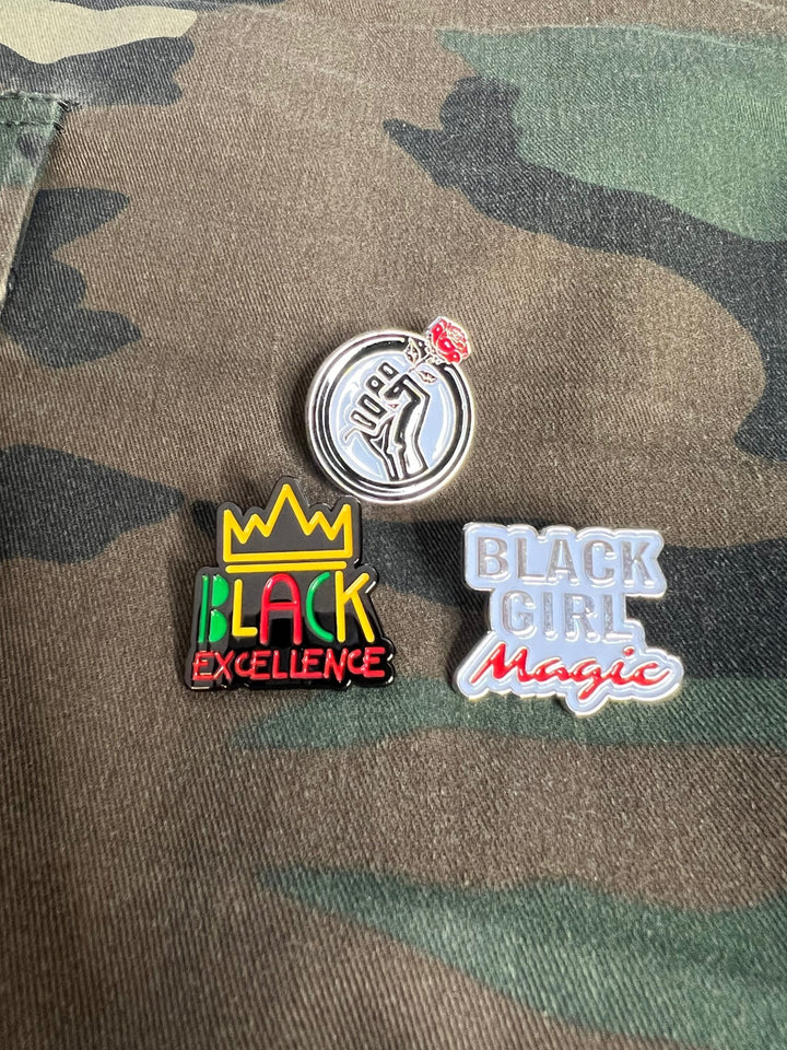 Black Girl Magic Pin - The Village Retail