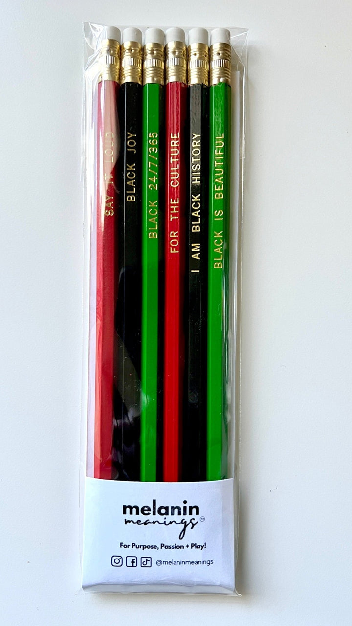 Black History Pencil Set - The Village Retail