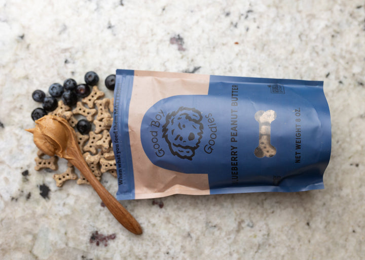 Blueberry Peanut Butter Dog Treats - The Village Retail
