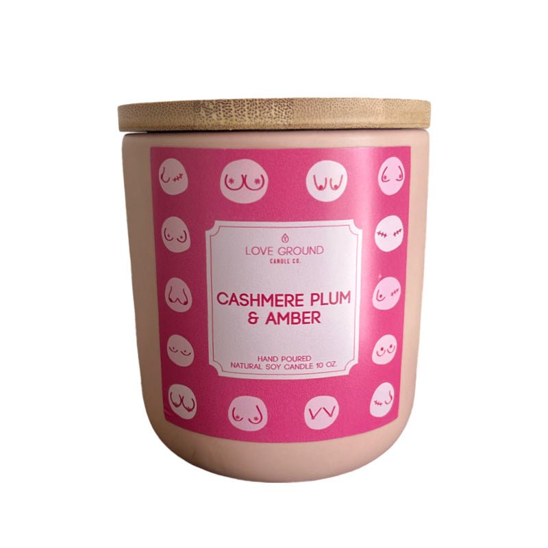 Breast Cancer Awareness Candle - The Village Retail