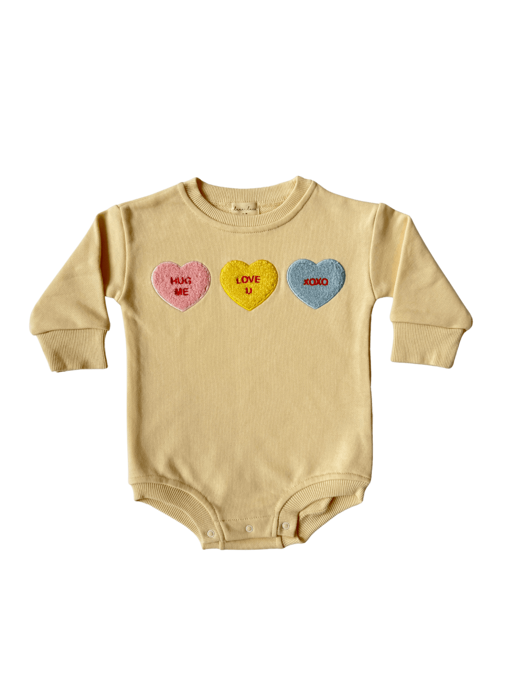 Candy Hearts Bubble Romper - The Village Retail