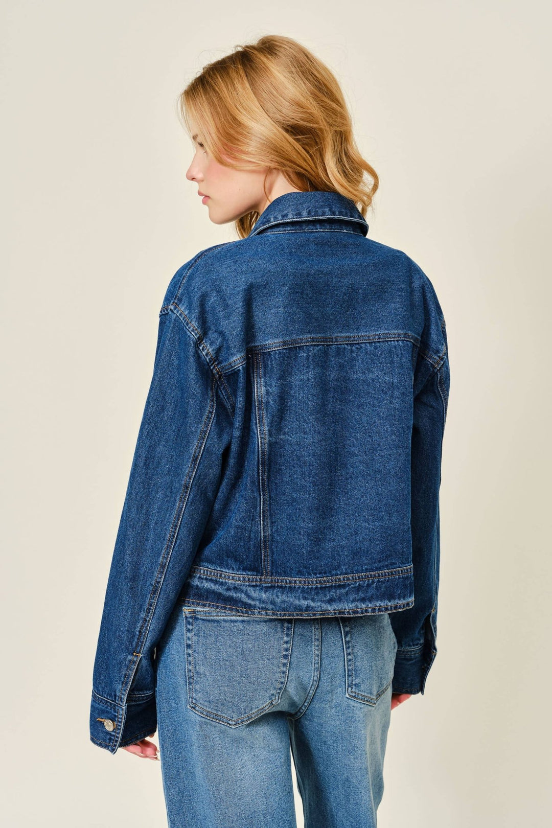 CAPE DENIM JACKET - The Village Retail