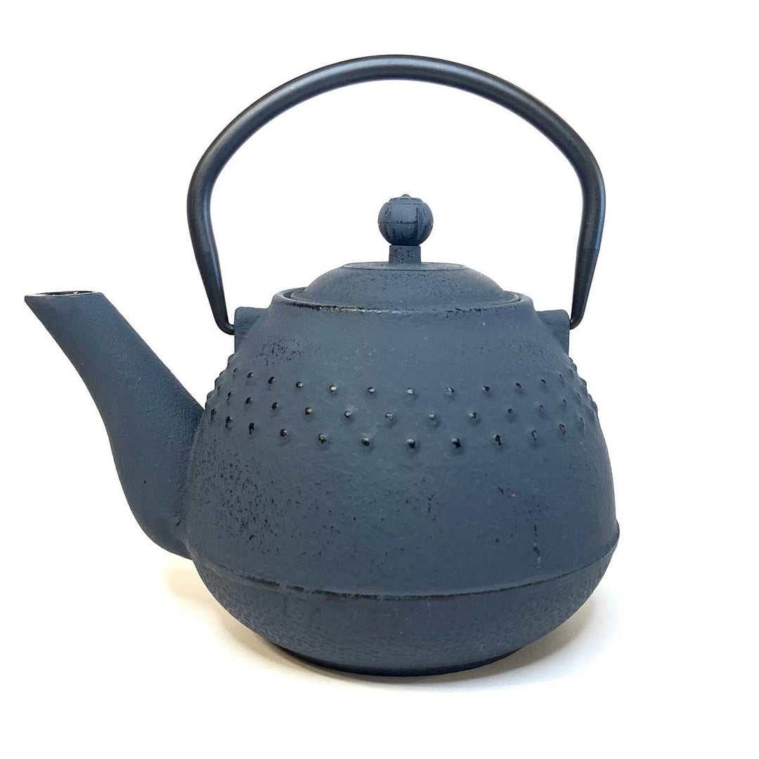 Cast Iron Tea Pot, Slate, 33 oz - The Village Retail