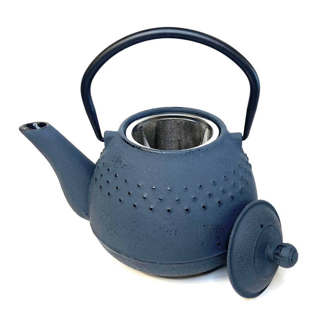 Cast Iron Tea Pot, Slate, 33 oz - The Village Retail