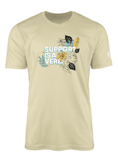 Support is a verb (Faces)