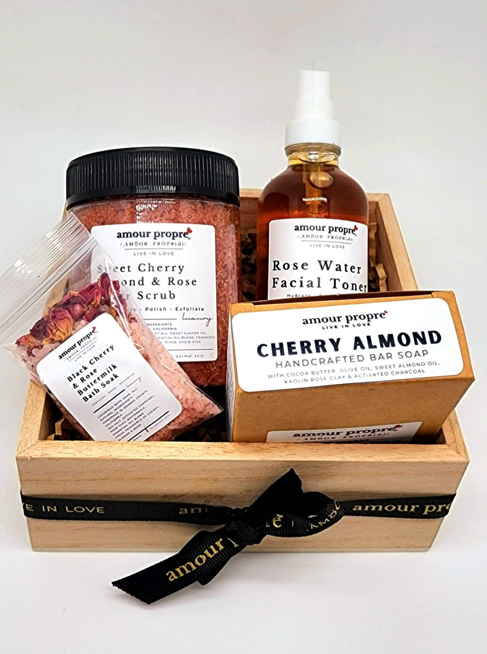 Cherry Almond Spa Gift Box Sets - The Village Retail