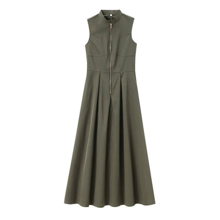 Chic European Style Midi Dress Effortless Elegance - The Village Retail