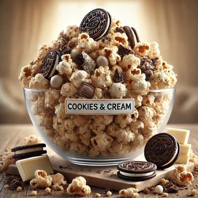 Cookies & Cream Popcorn - The Village Retail