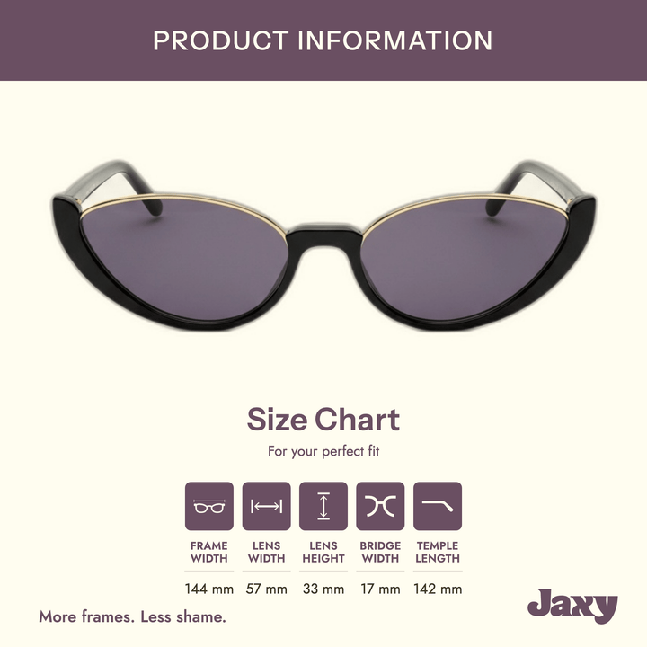 Cosmic by Jaxy - Vintage Polarized Slim Cat-Eye Sunglasses - The Village Retail