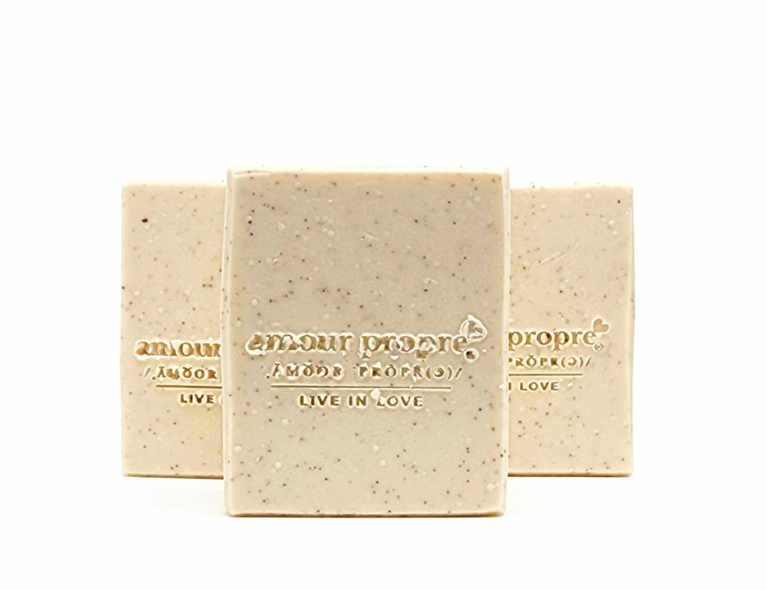 Creamy Coconut Milk & Exfoliating Walnut Shell Artisanal Bar Soap - The Village Retail