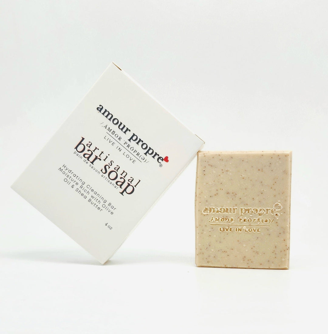 Creamy Coconut Milk & Exfoliating Walnut Shell Artisanal Bar Soap - The Village Retail