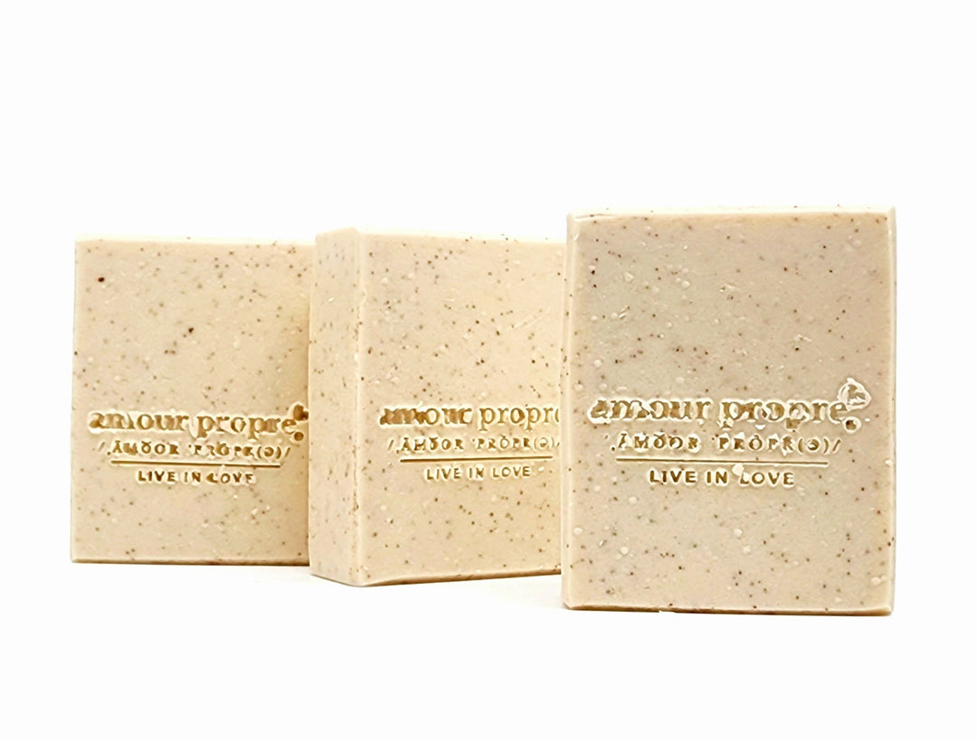 Creamy Coconut Milk & Exfoliating Walnut Shell Artisanal Bar Soap - The Village Retail